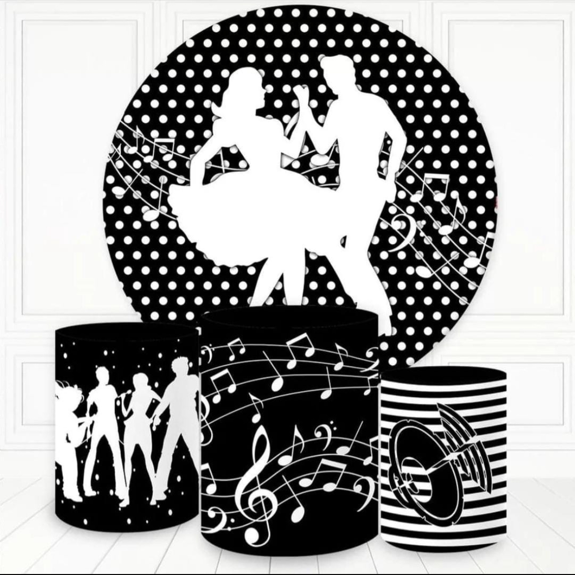 Kit panel circular trio de fundas - Nostalgia