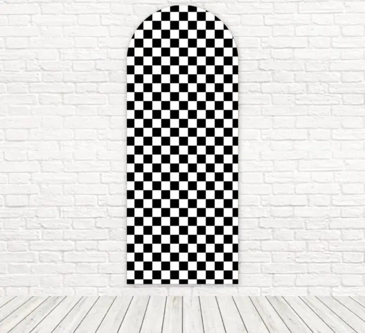 Panel Romano - Cuadrilla Negro/Blanco