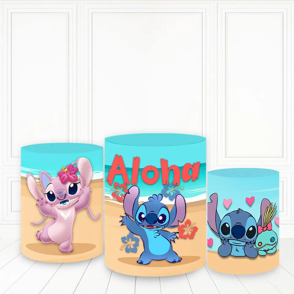 Trio de fundas - Stitch