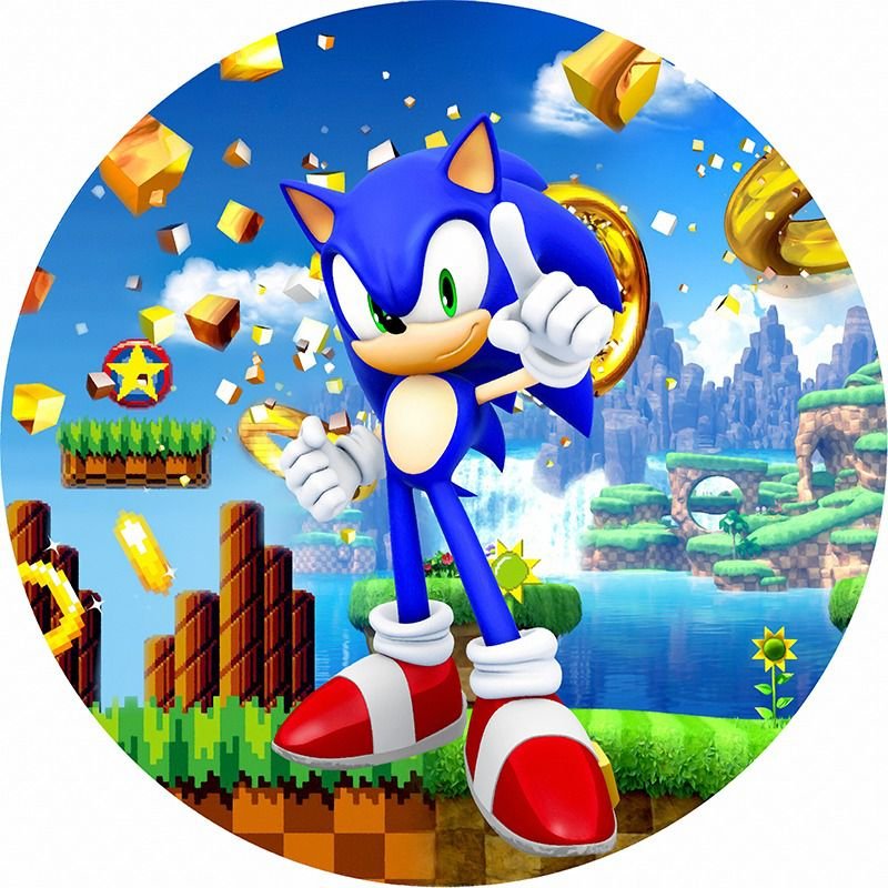 Panel Circular - Sonic