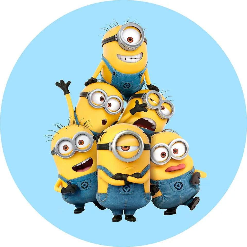 Panel Circular - Minions