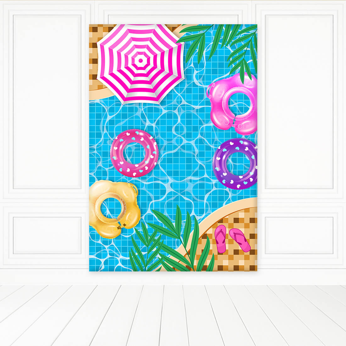 Panel Lateral - Pool Party