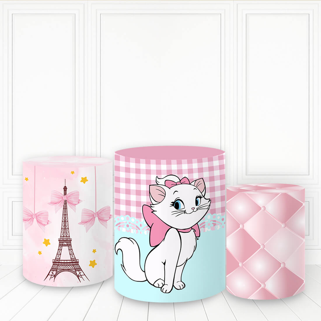 Trio de fundas - Gatita Marie