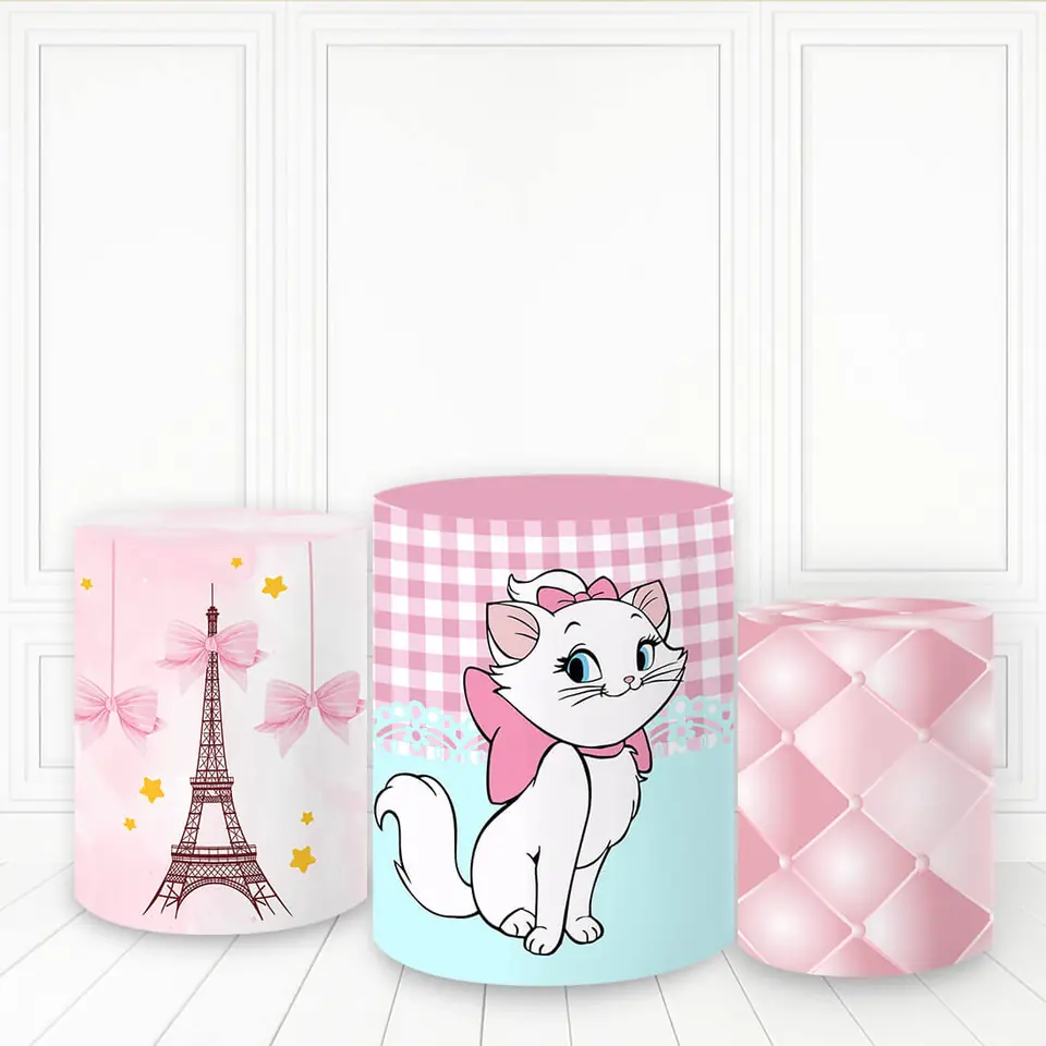Trio de fundas - Gatita Marie