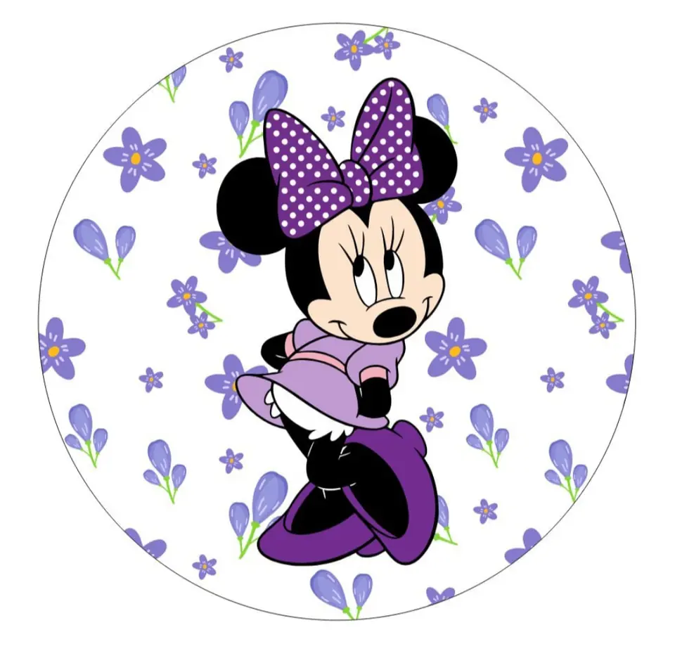 Panel Circular - Minnie