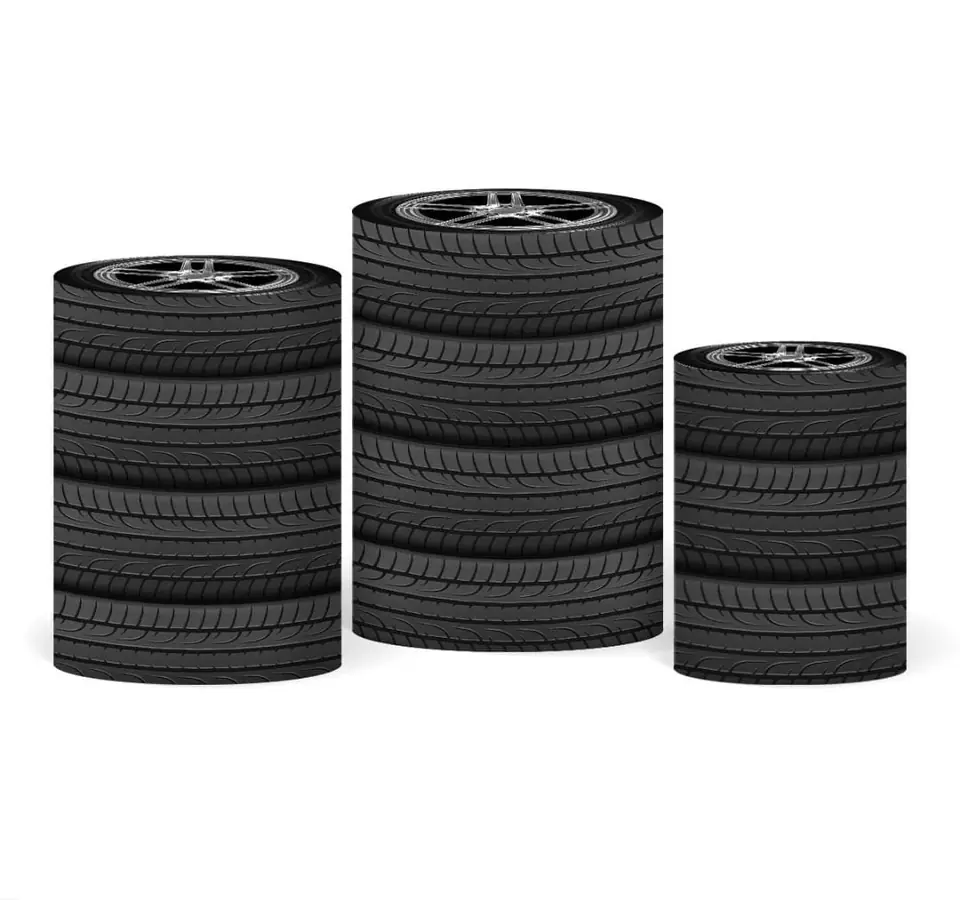 Trio de fundas - Neumaticos