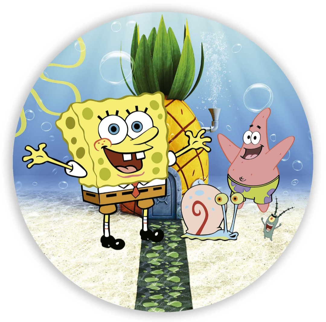 Panel Circular - Bob Esponja