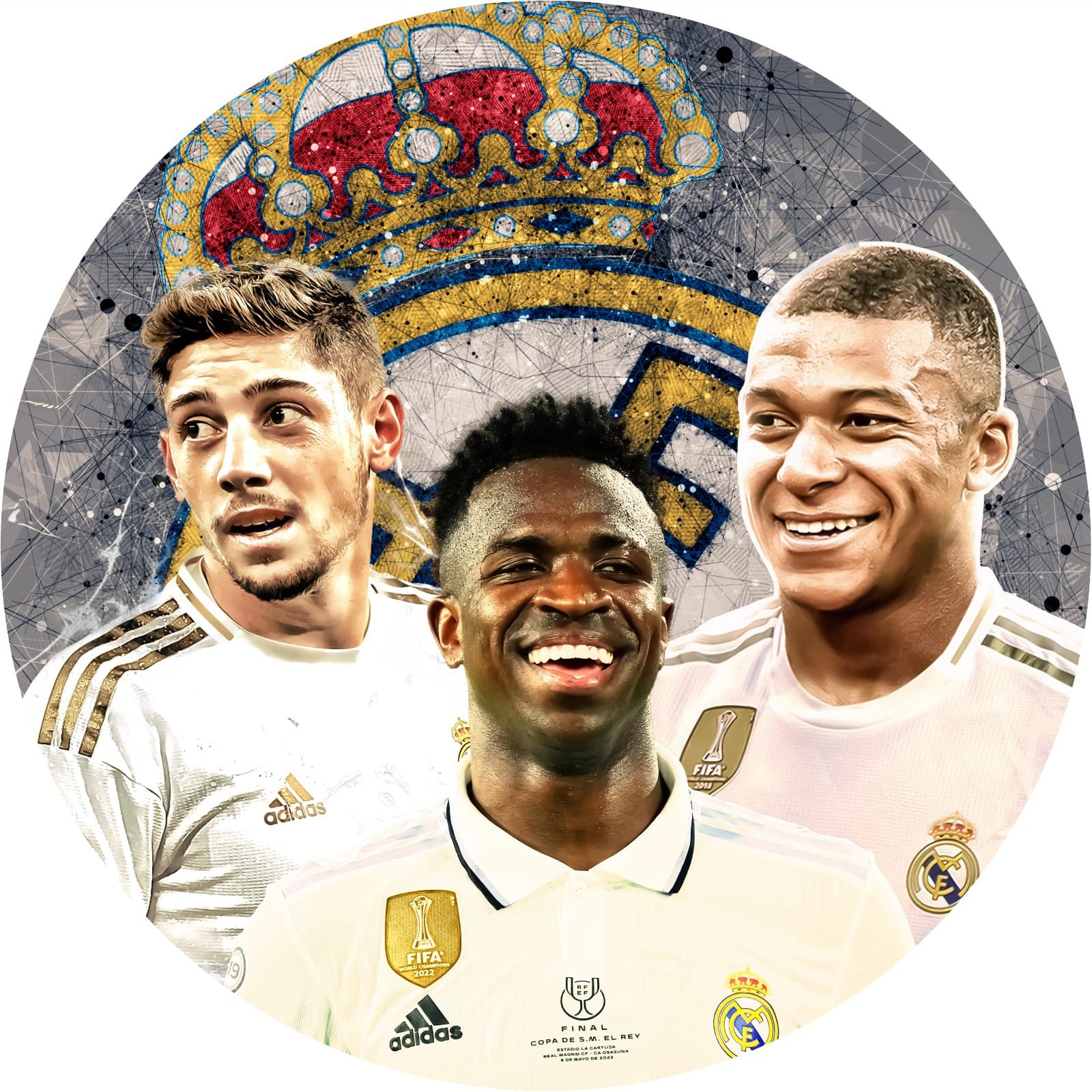 Panel Circular - Real Madrid