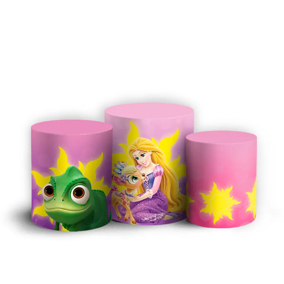 Trio de fundas - Rapunzel