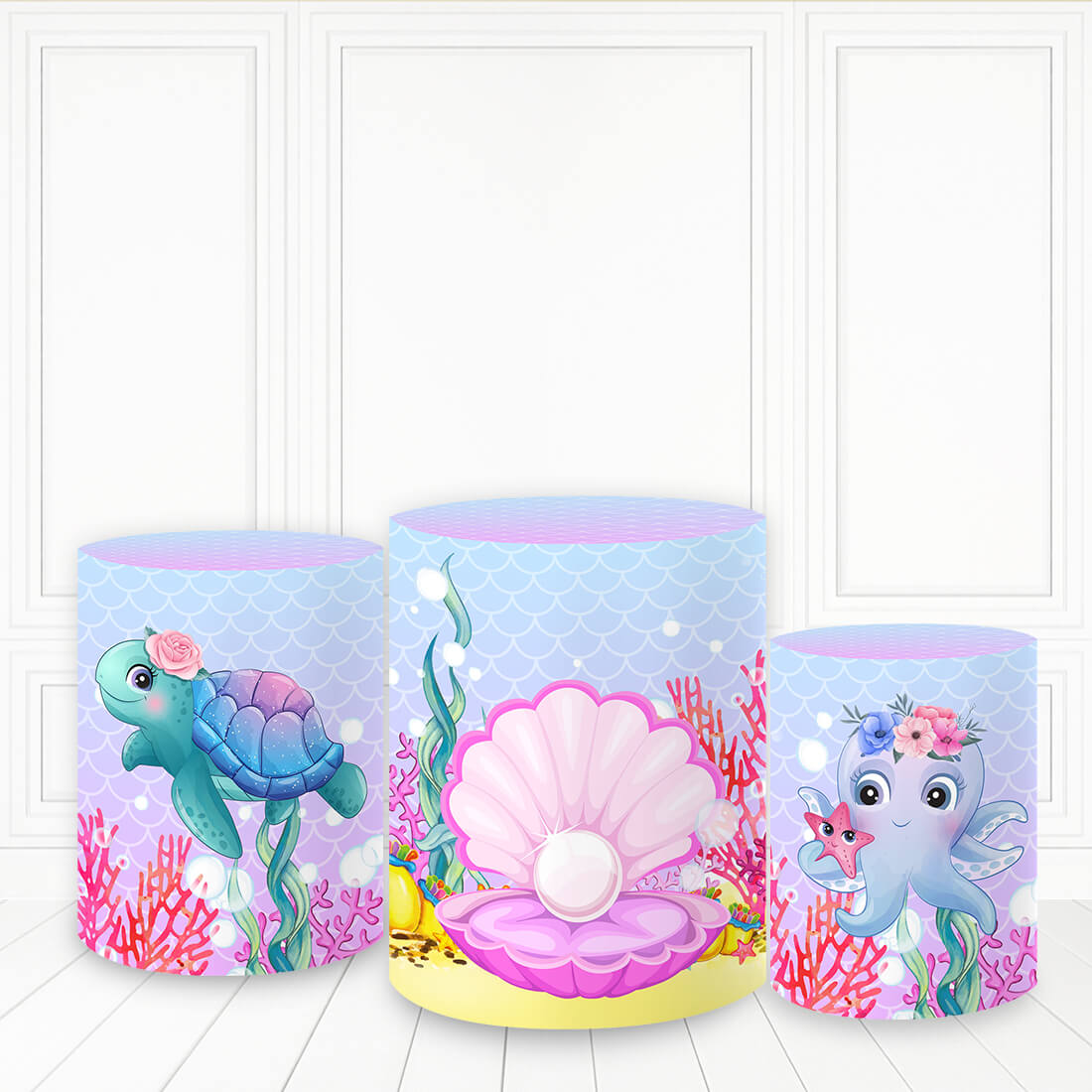 Trio de fundas - Sirena