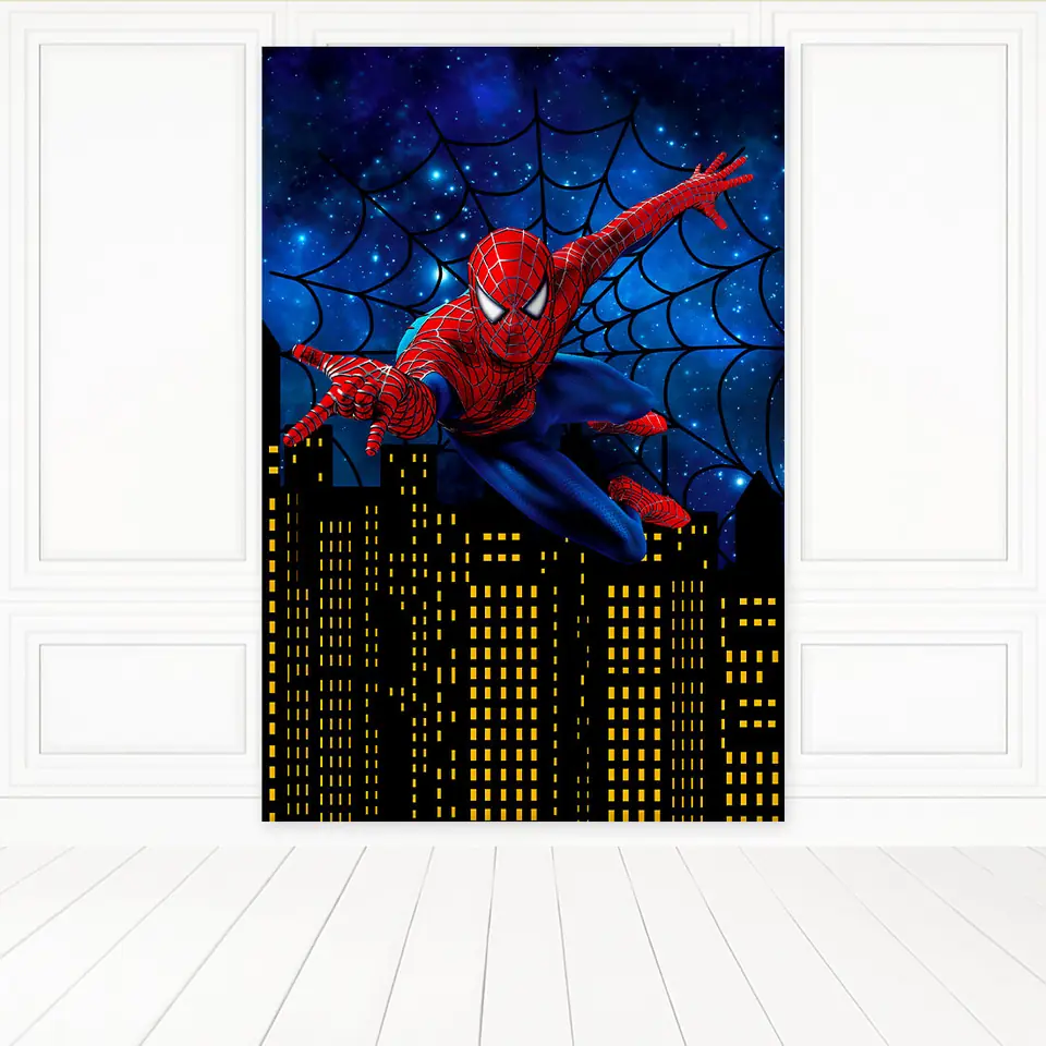 Panel Lateral - Hombre Araña