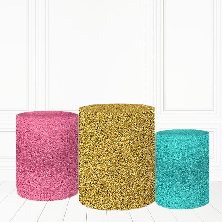 Trio de fundas - Glitter