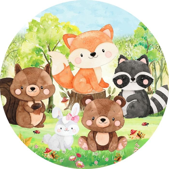 Panel Circular - Bosque