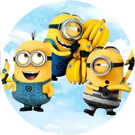 Panel Circular - Minions
