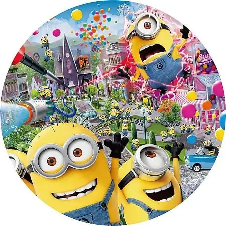 Panel Circular - Minions
