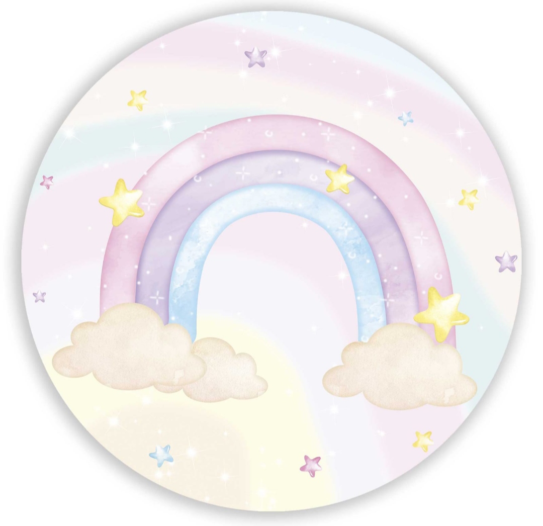 Panel Circular - Arcoiris