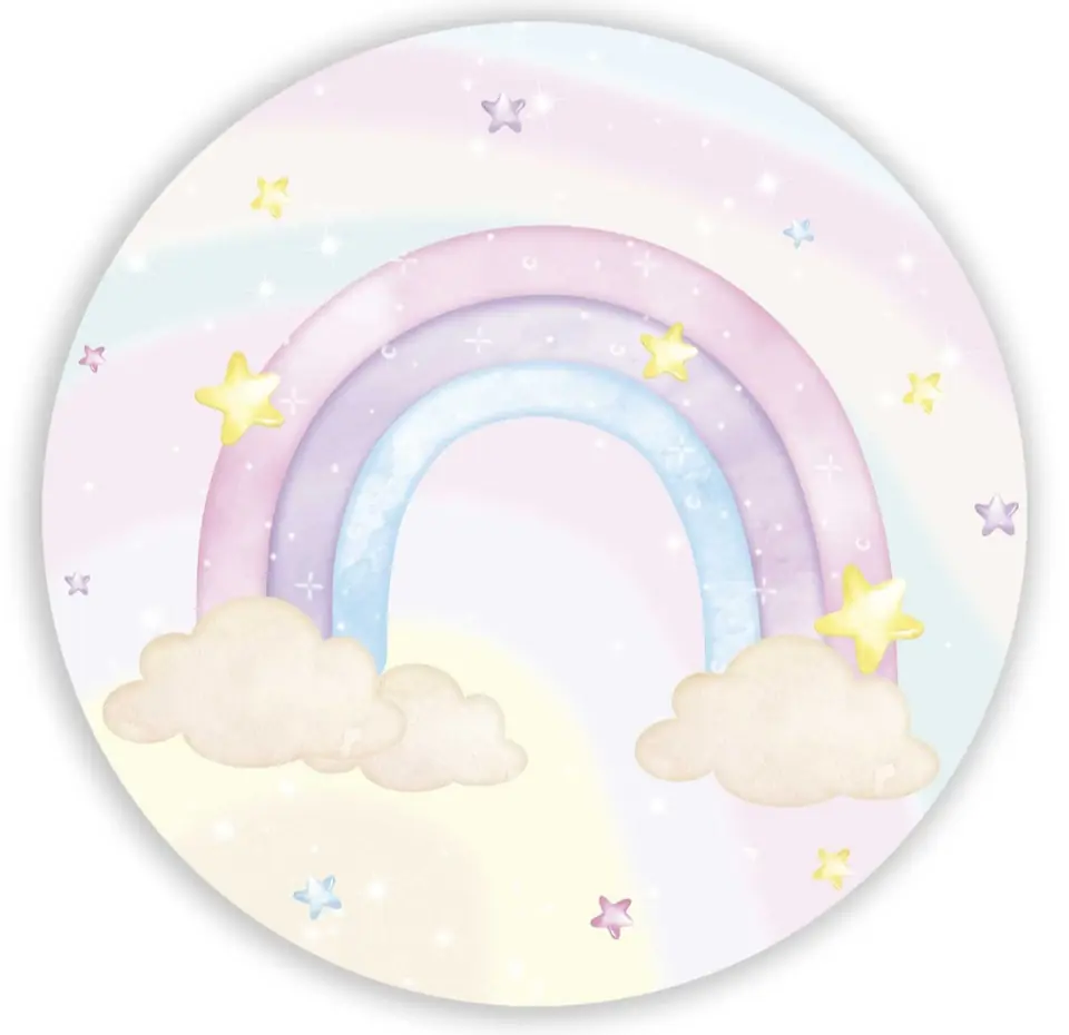 Panel Circular - Arcoiris