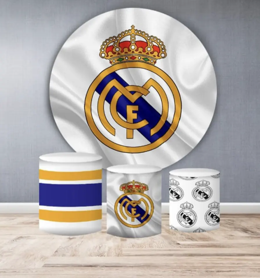 Kit panel circular trio de fundas - Real Madrid