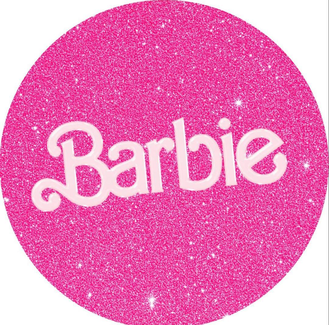 Panel Circular - Barbie Logo