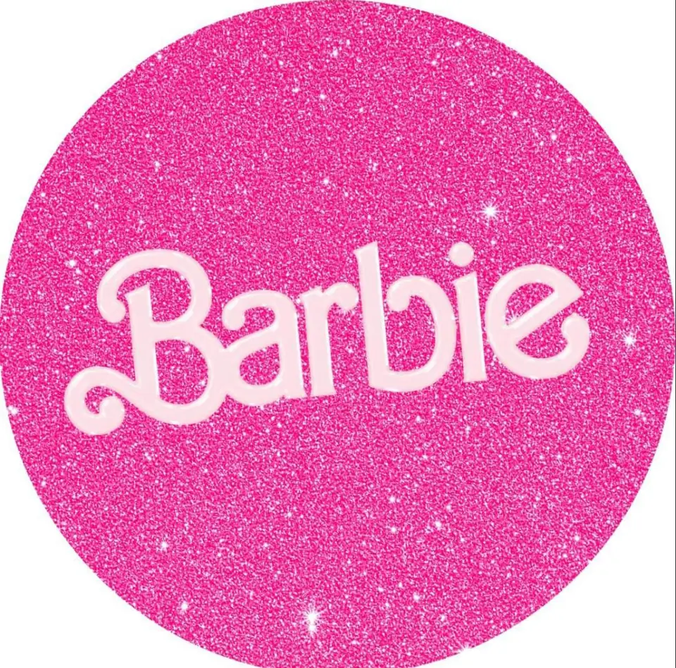 Panel Circular - Barbie Logo