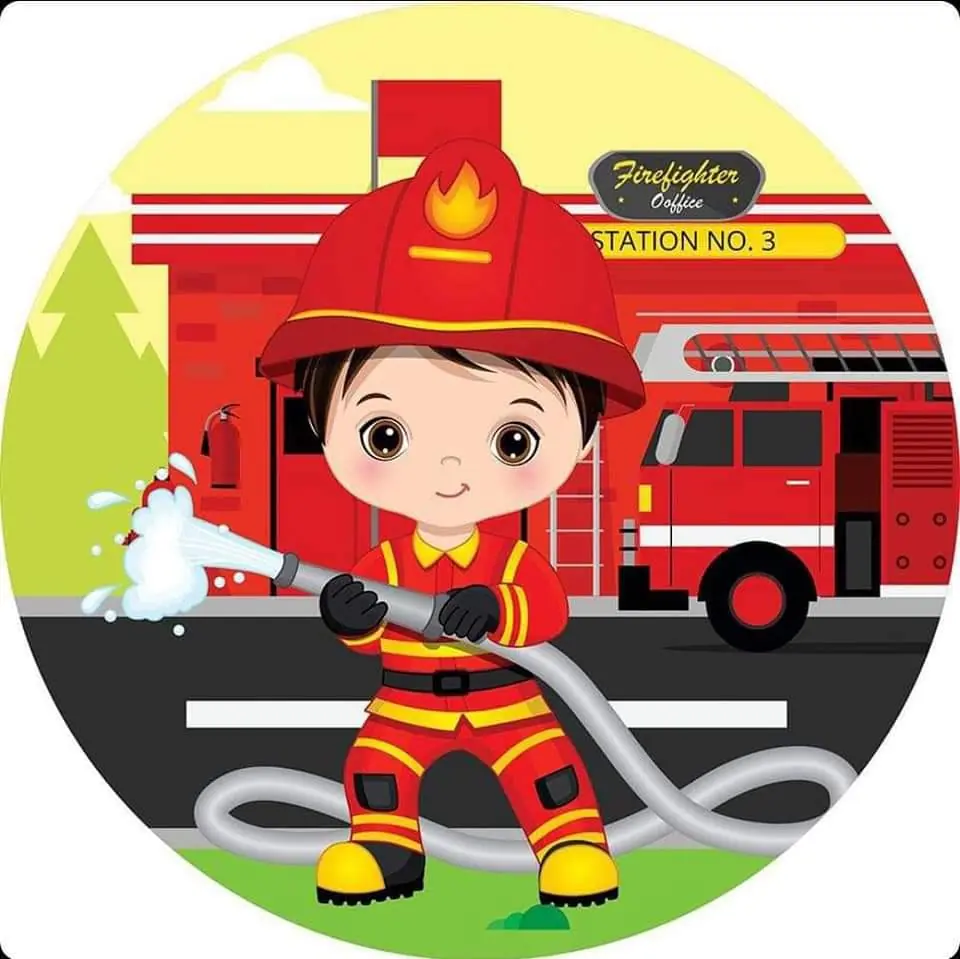 Panel Circular - Bomberos
