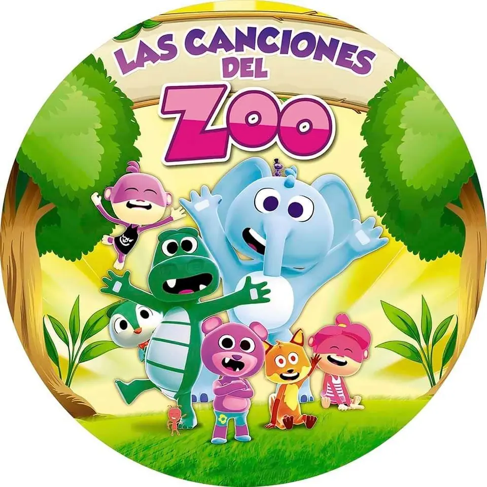 Panel Circular - Las Canciones del Zoo