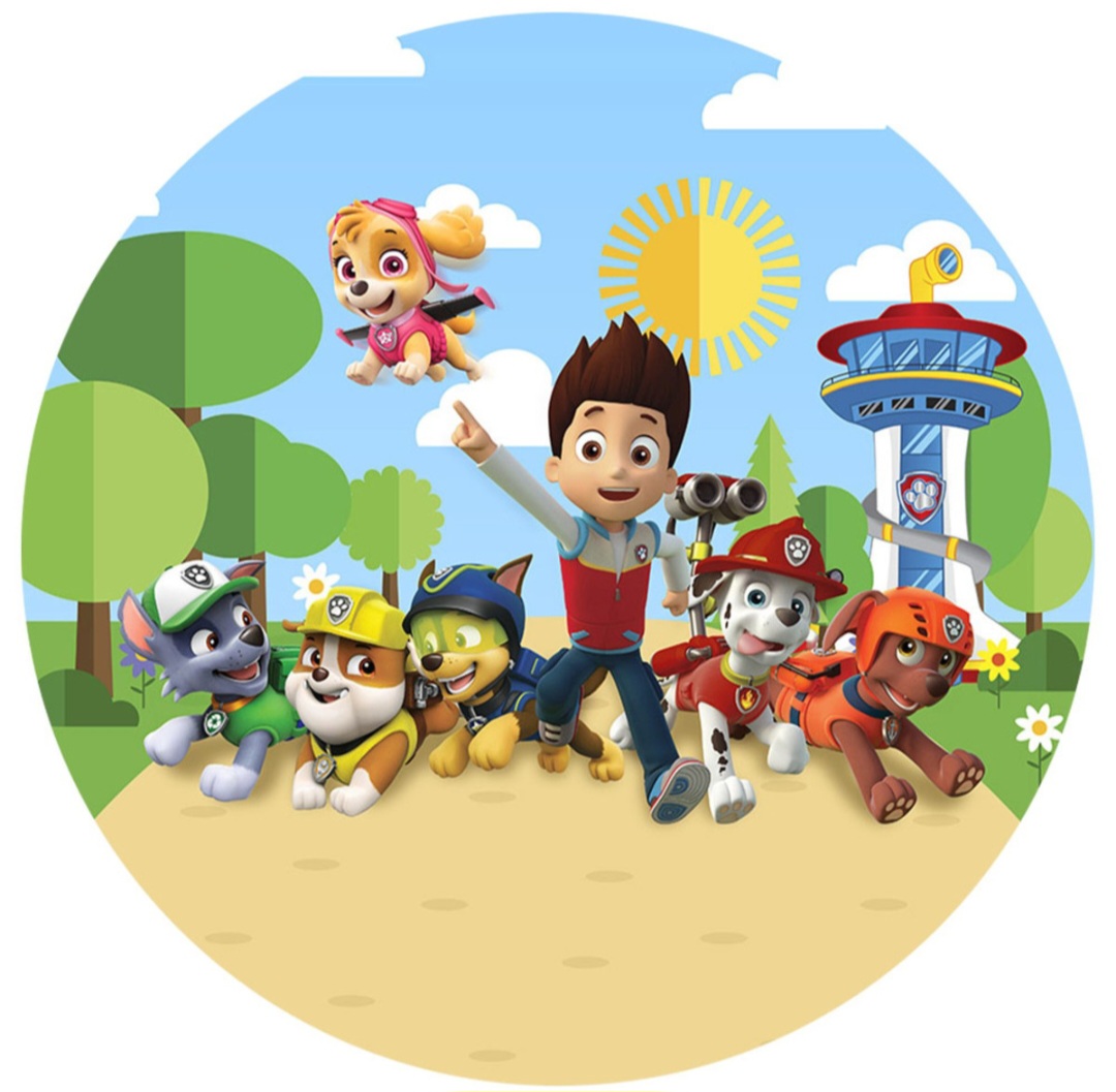 Panel Circular - Paw Patrol