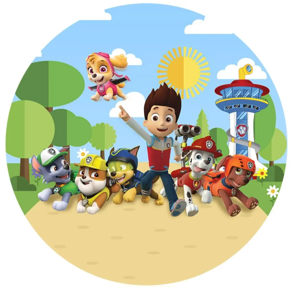 Panel Circular - Paw Patrol