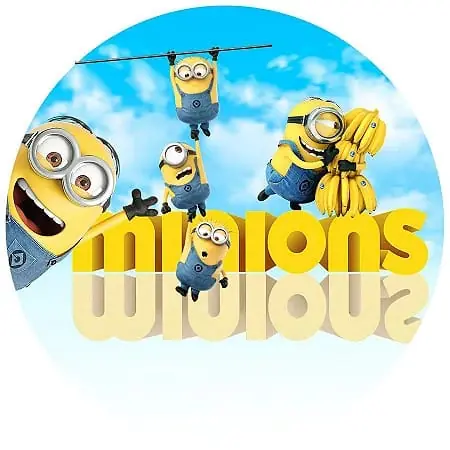 Panel Circular - Minions