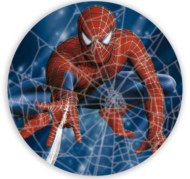 Panel Circular - Hombre Araña