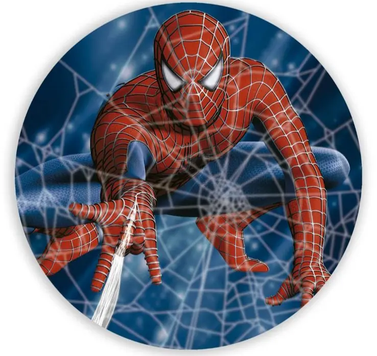 Panel Circular - Hombre Araña