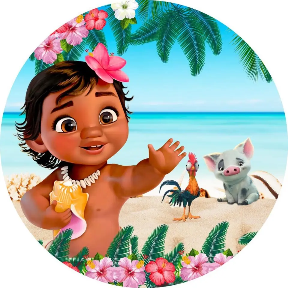 Panel Circular - Moana Bebe