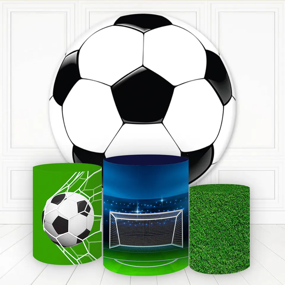 Kit panel circular trio de fundas - Futbol