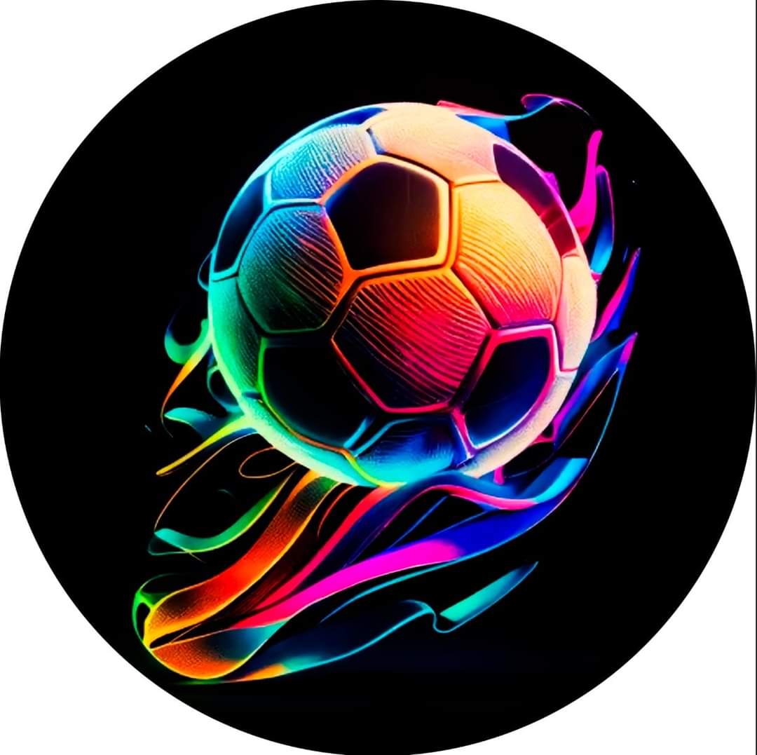 Panel Circular - Futbol / Pelota Neon