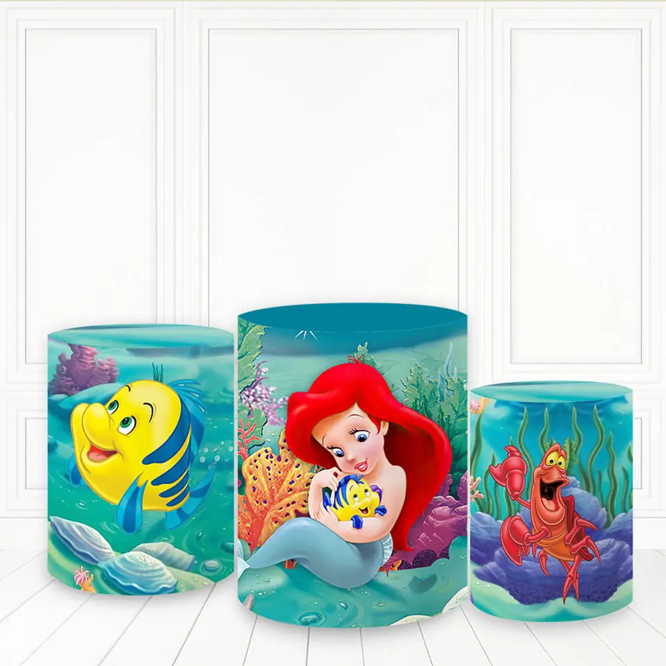 Trio de fundas - Sirena Ariel