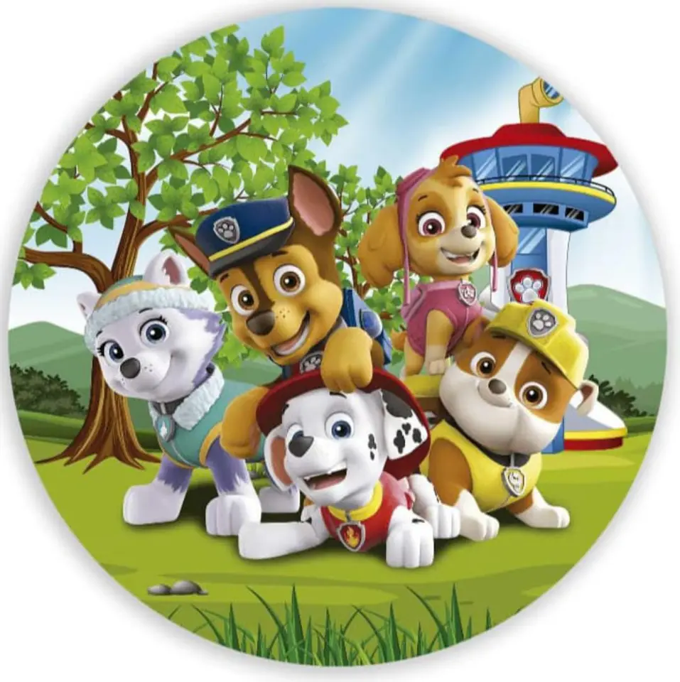 Panel Circular - Paw Patrol