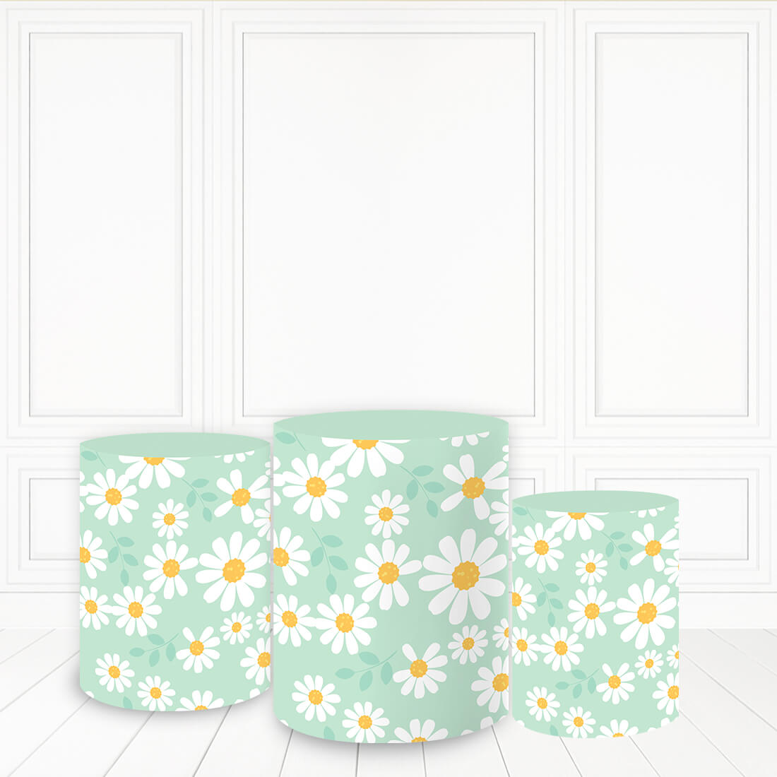 Trio de fundas - Margaritas