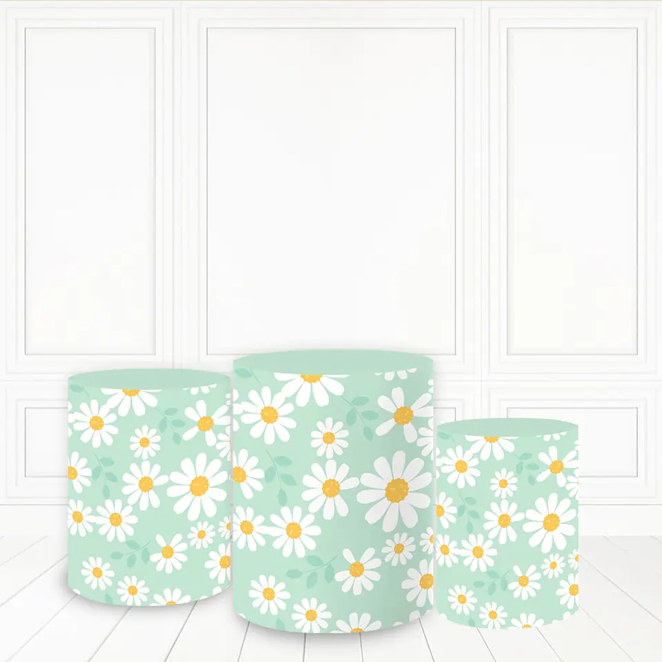 Trio de fundas - Margaritas