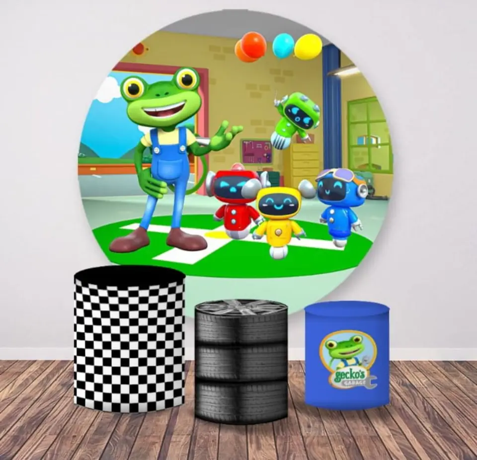 Kit panel circular trio de fundas - Garage Geckos