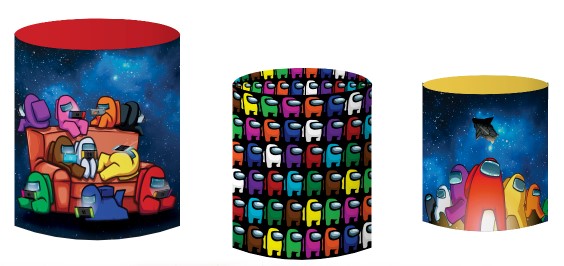 Trio de fundas - Among us