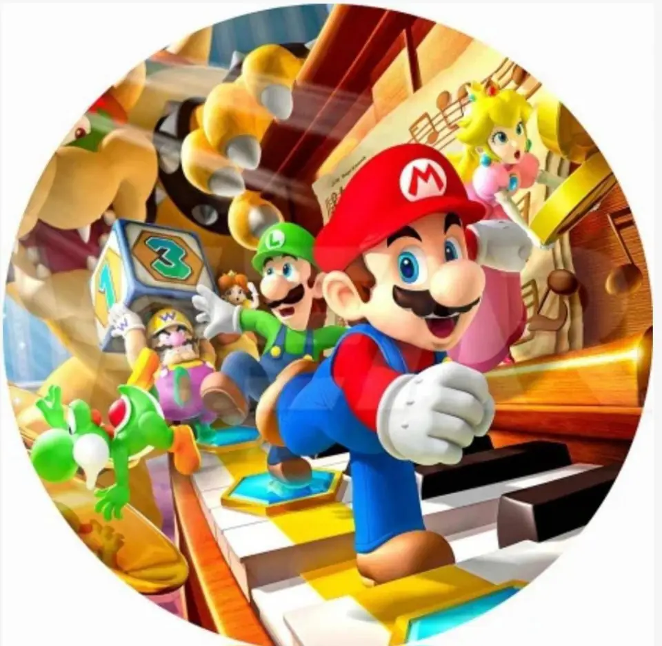Panel Circular - Mario Bross