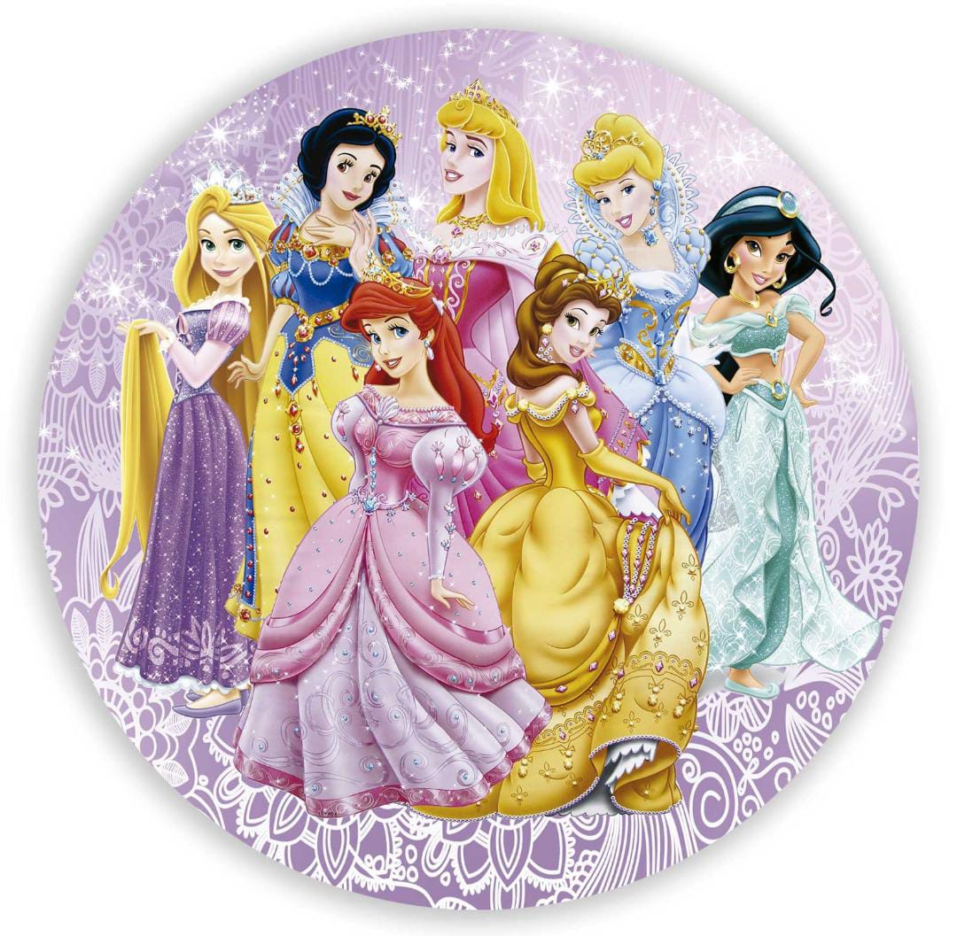 Panel Circular - Princesas