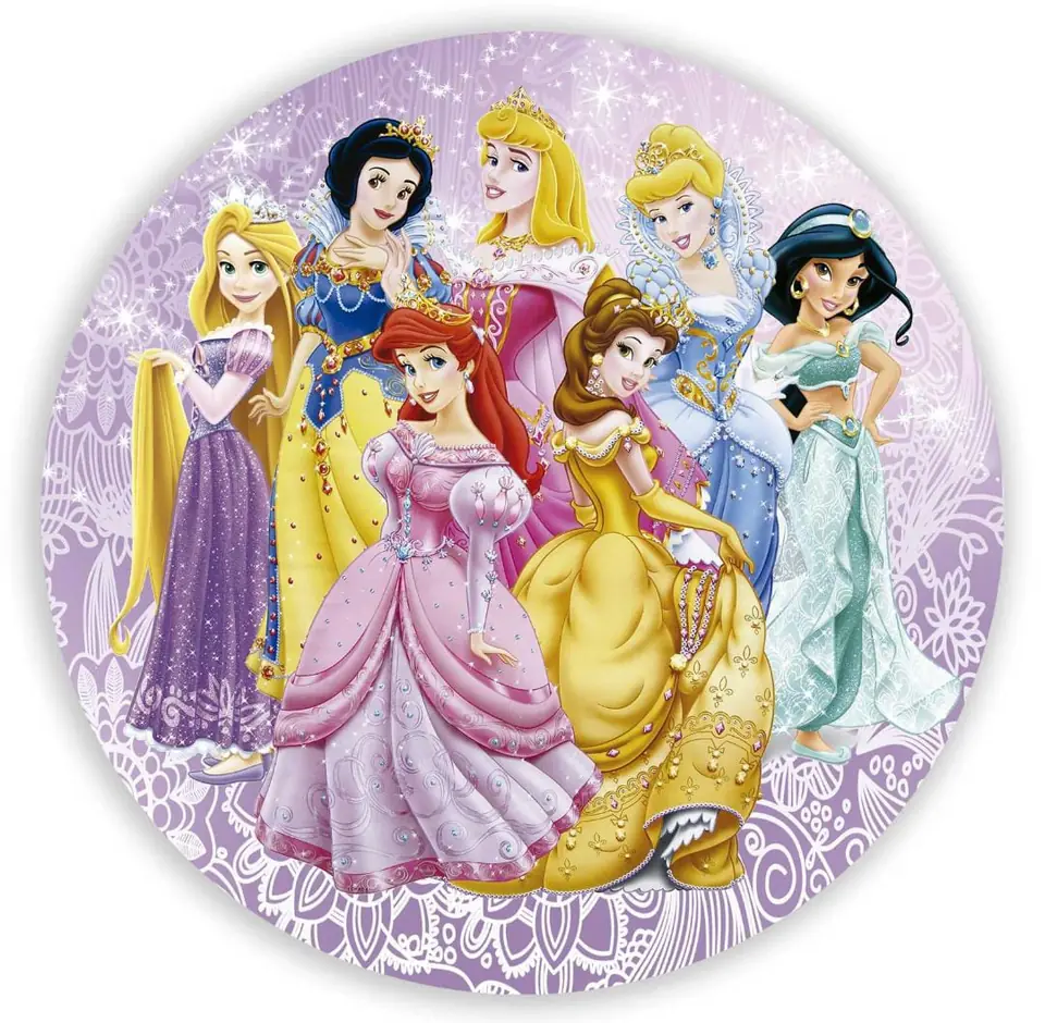 Panel Circular - Princesas