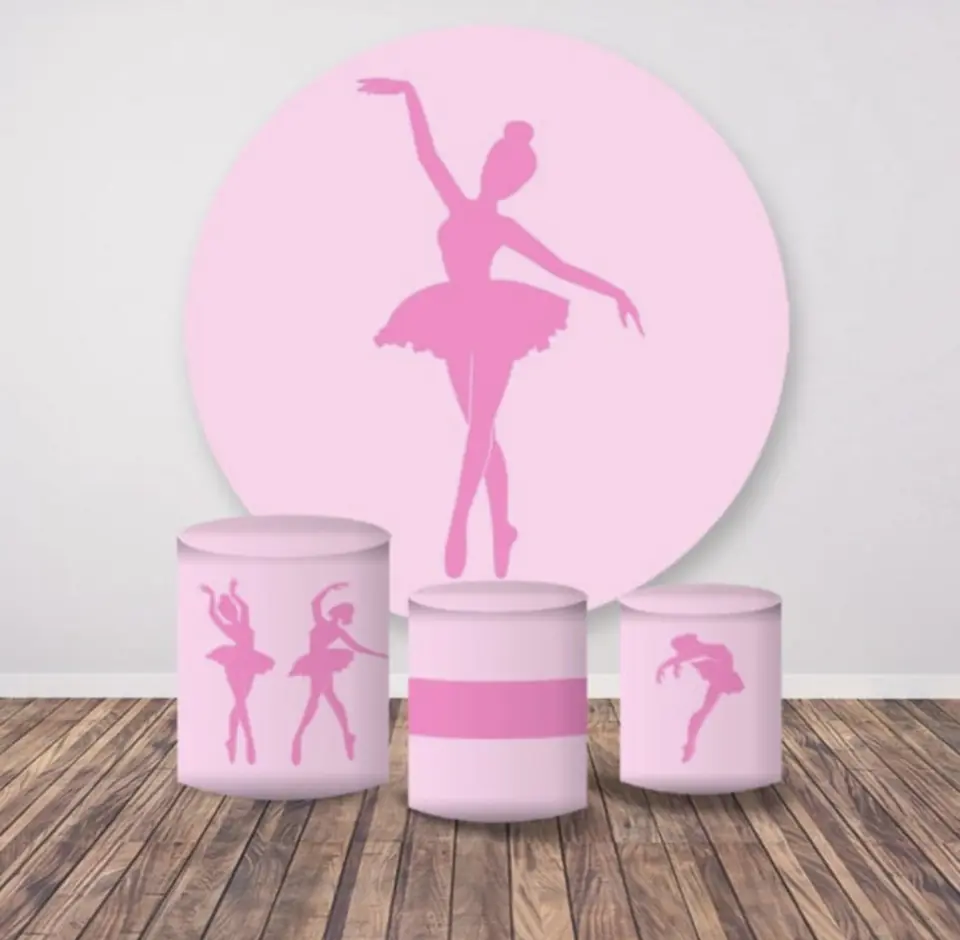 Kit panel circular trio de fundas - Ballet