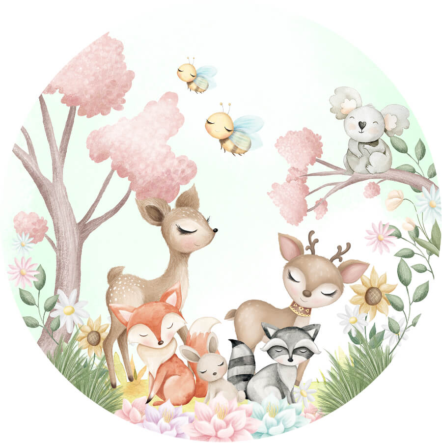 Panel Circular - Bosque