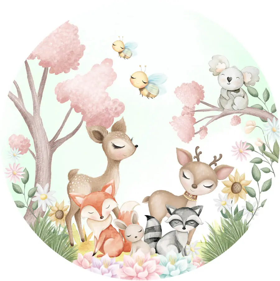 Panel Circular - Bosque