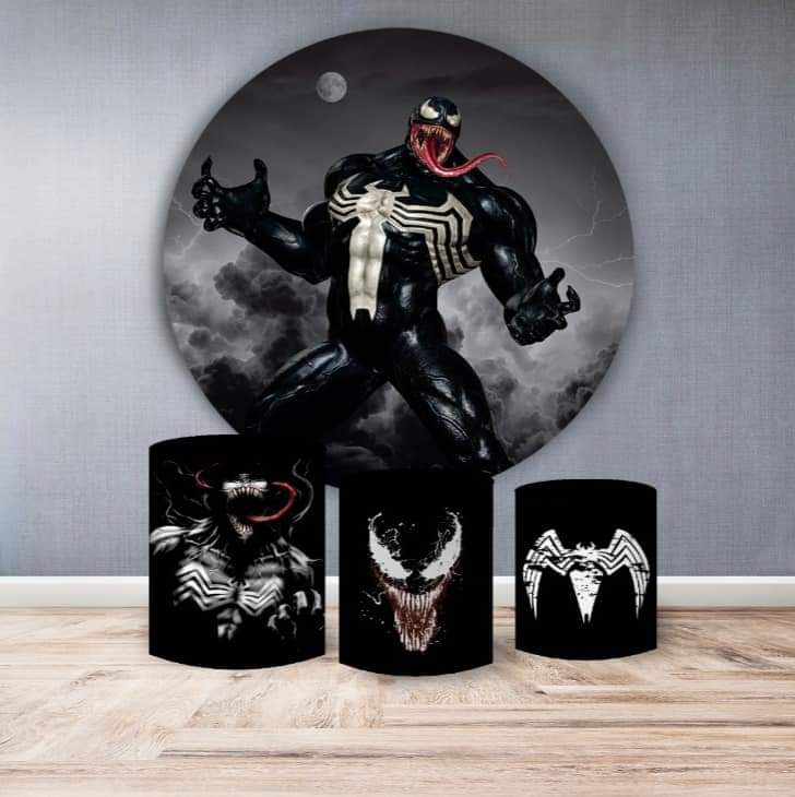 Kit panel circular trio de fundas - Venom