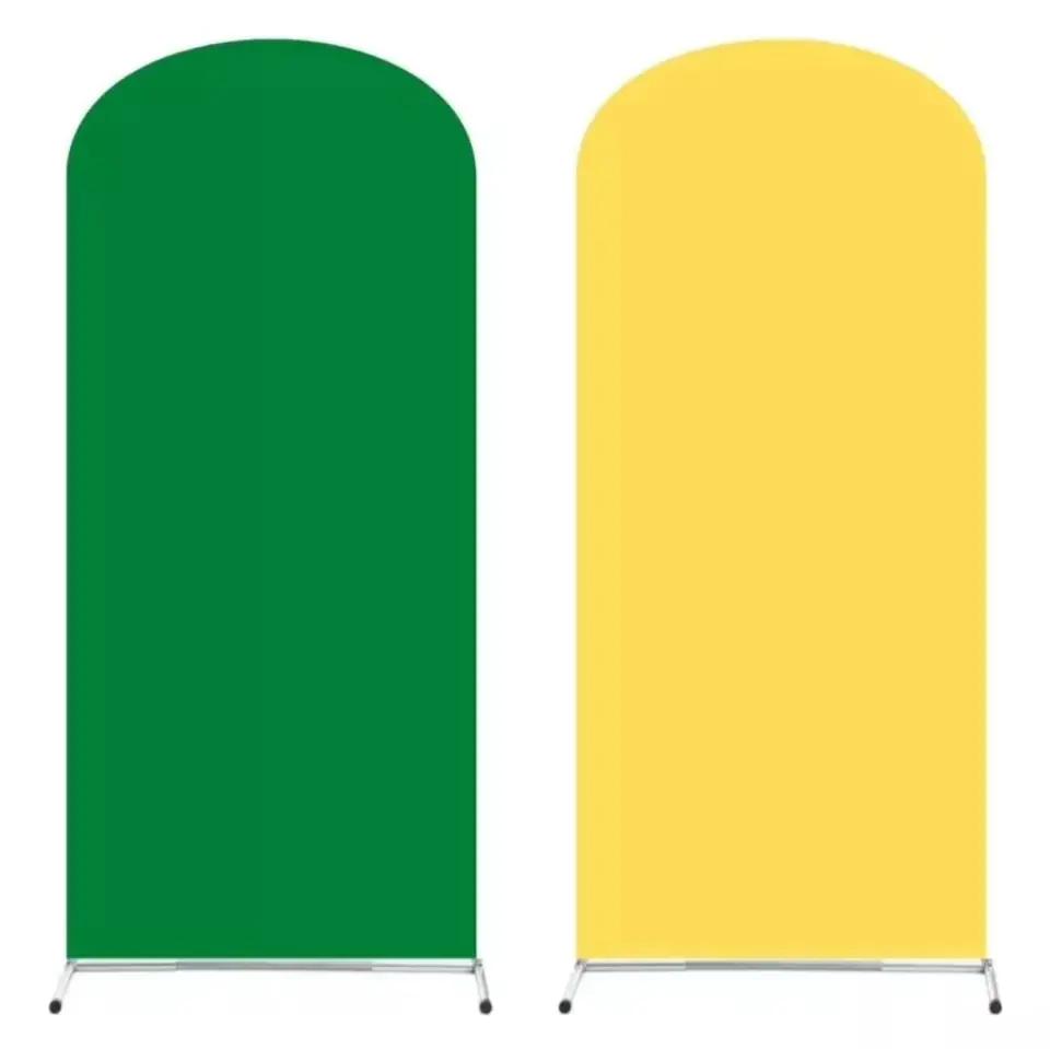 Paneles Romanos Dobles - Verde/Amarillo
