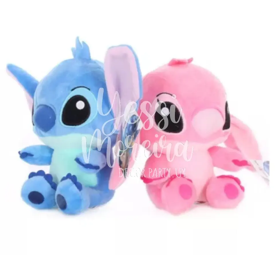 Peluches - Stitch & Angela