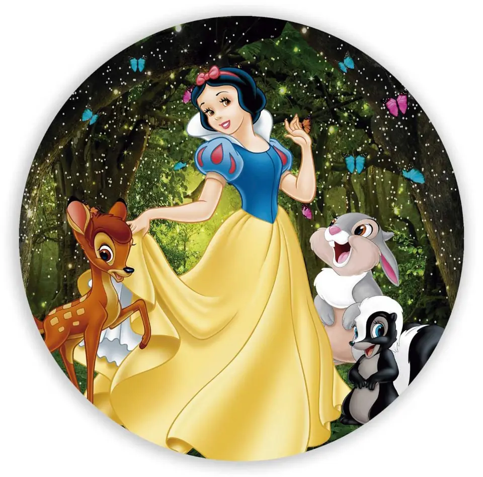 Panel Circular - Blanca Nieves